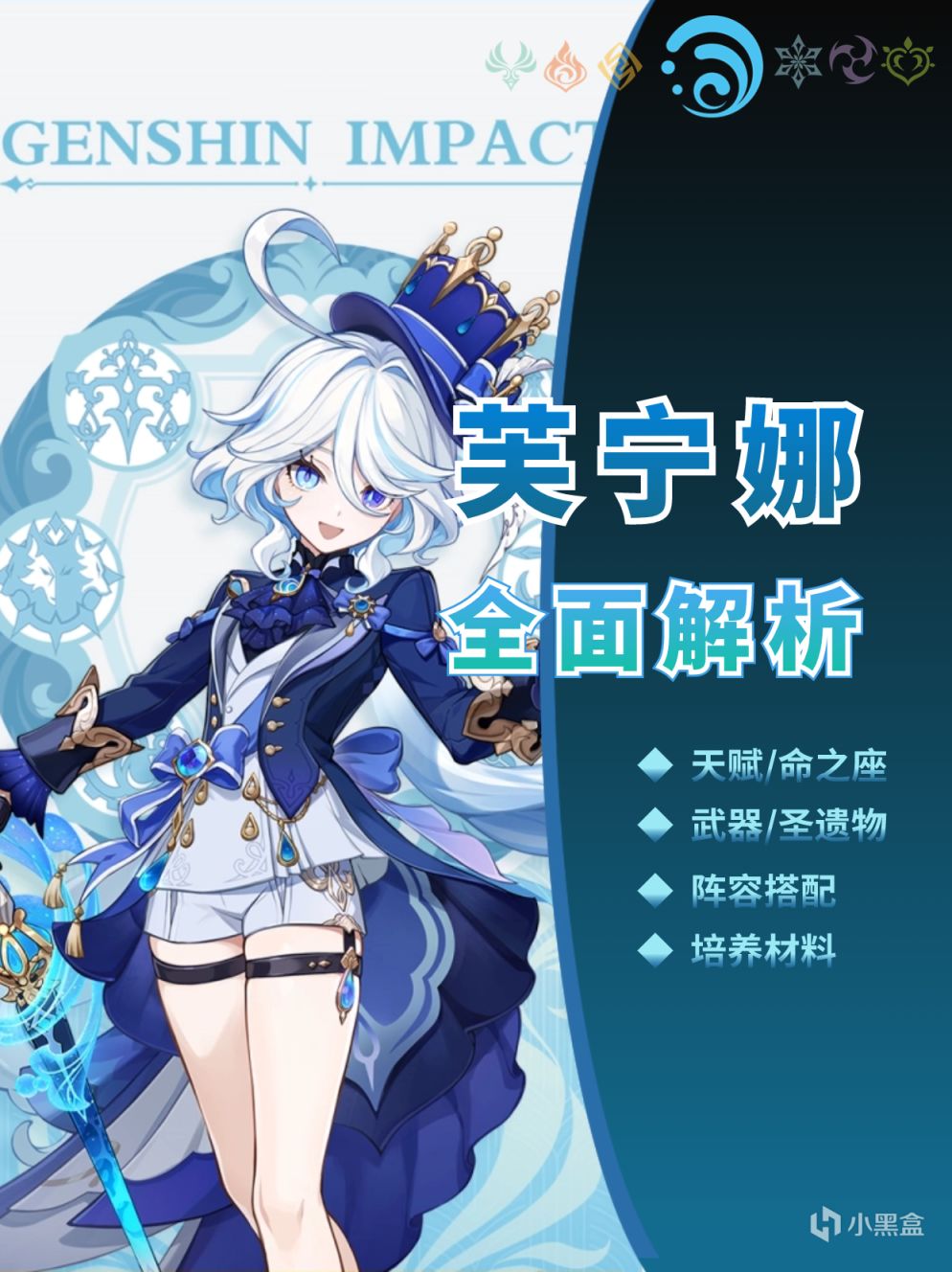 【原神】芙宁娜全面解析（天赋/命座/配装/配队）-第0张