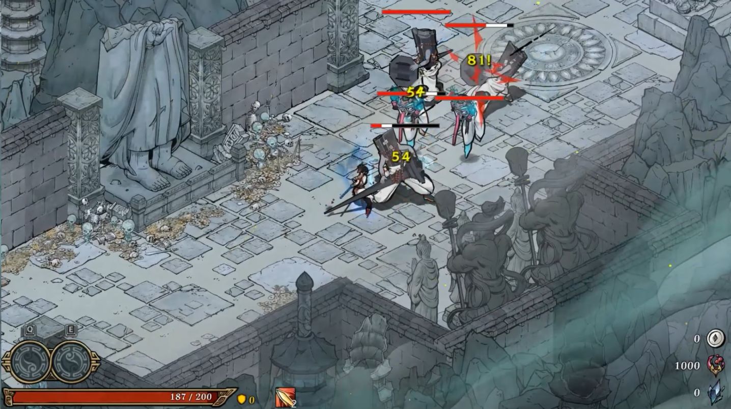【PC游戏】沉寂的国产Rogue再次苏醒，《墨境》PV首曝：美人如玉剑如虹-第7张