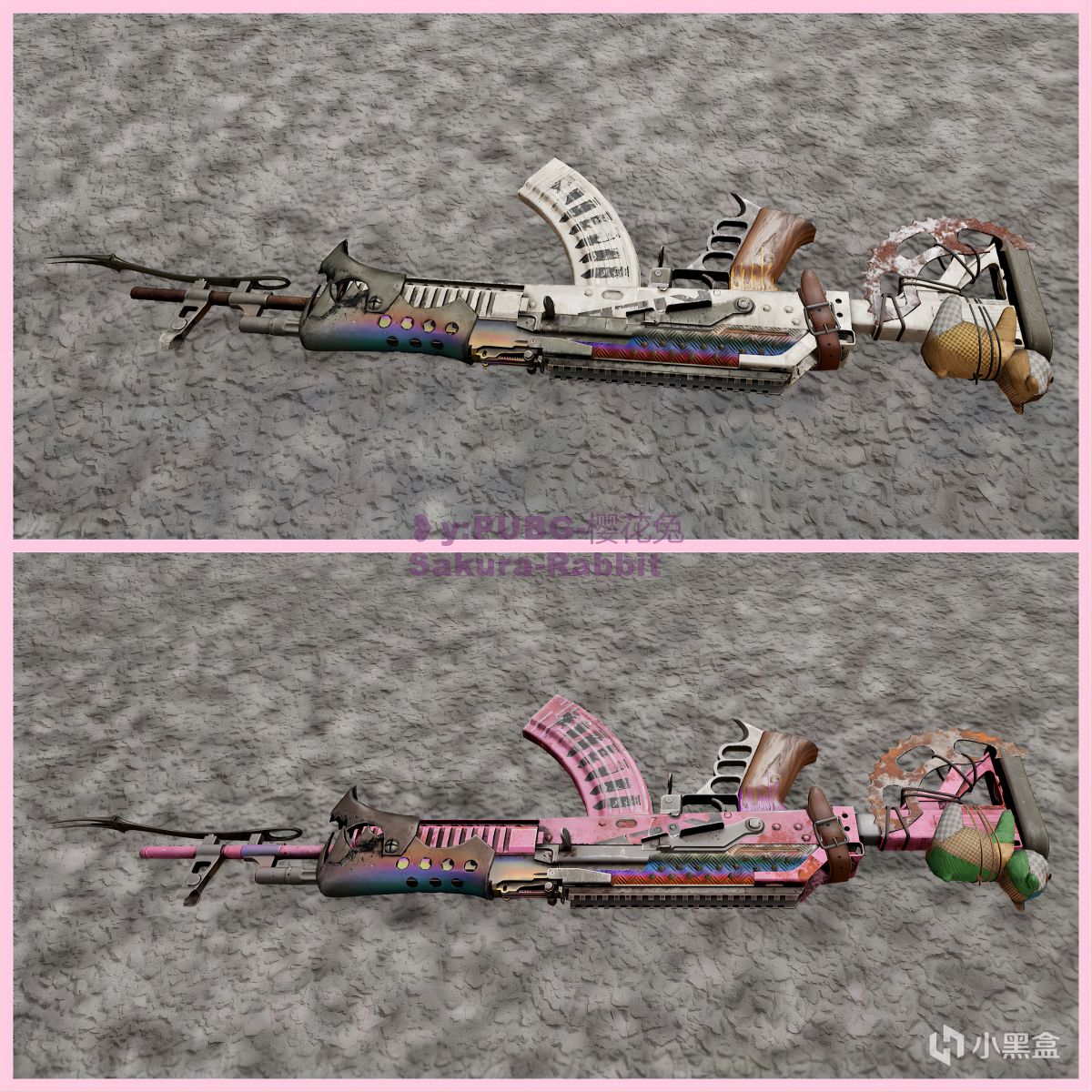 【齒輪頭-BERYL M762】粉色與異色對比-第5張