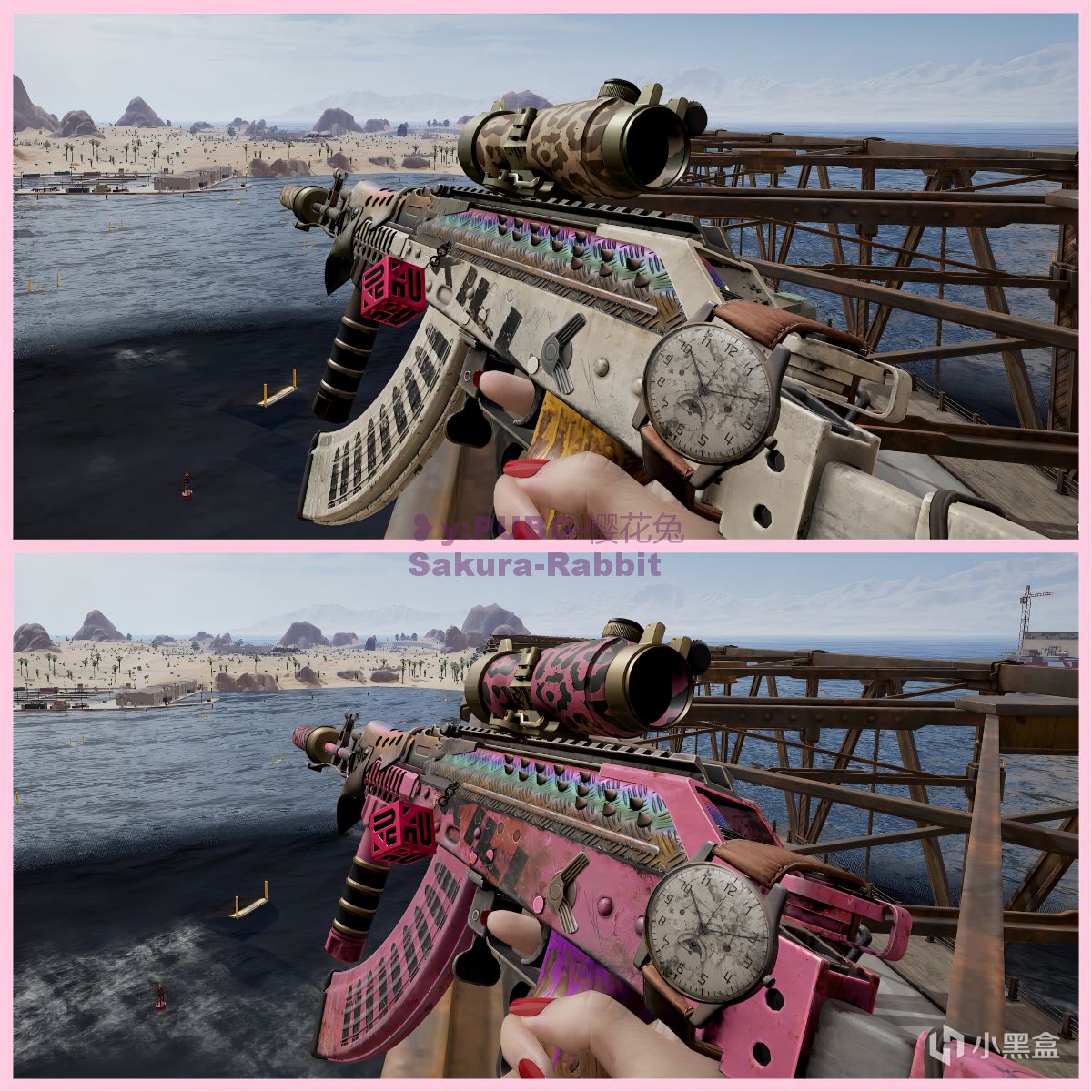 【齒輪頭-BERYL M762】粉色與異色對比-第21張