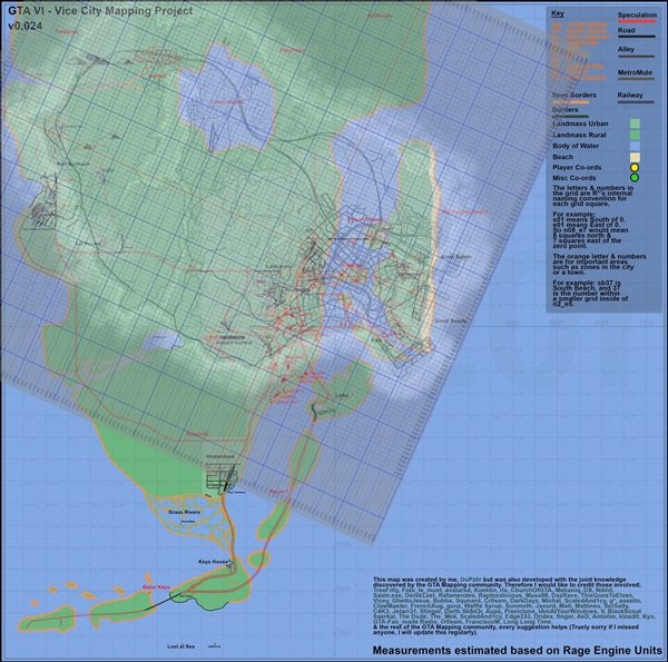 《GTA6》的开放世界地图：有5代的3倍大-第2张
