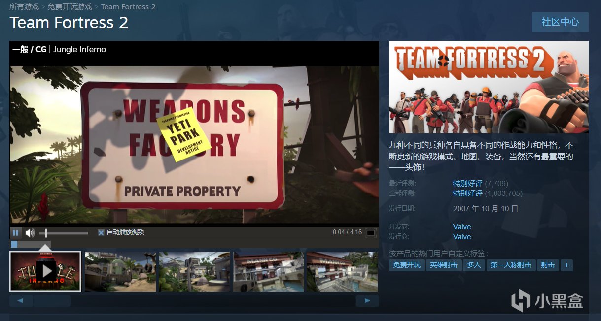 《軍團要塞2》成為第6款Steam評價突破100萬的遊戲-第1張