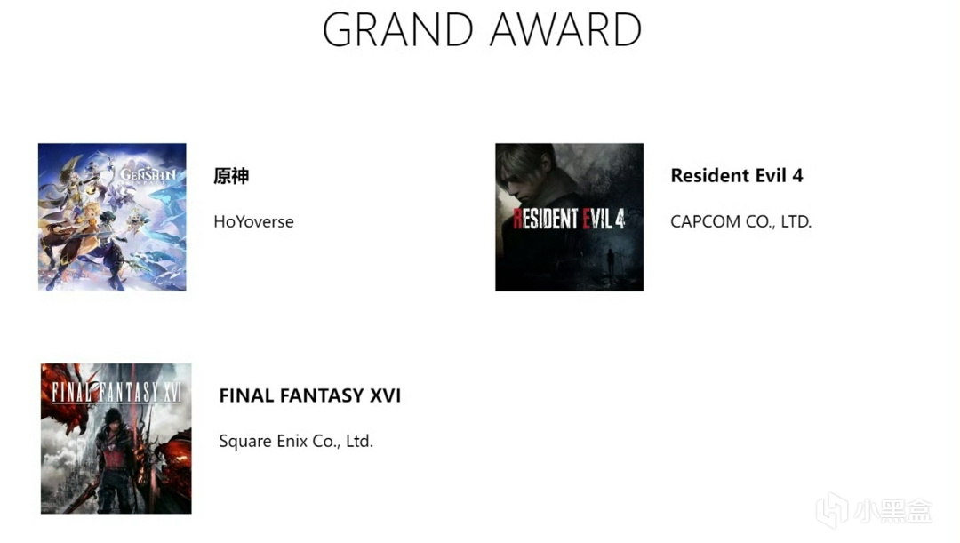 【主機遊戲】索尼年度大獎公佈，米哈遊原神連續第三年獲銷售冠軍大獎-第1張