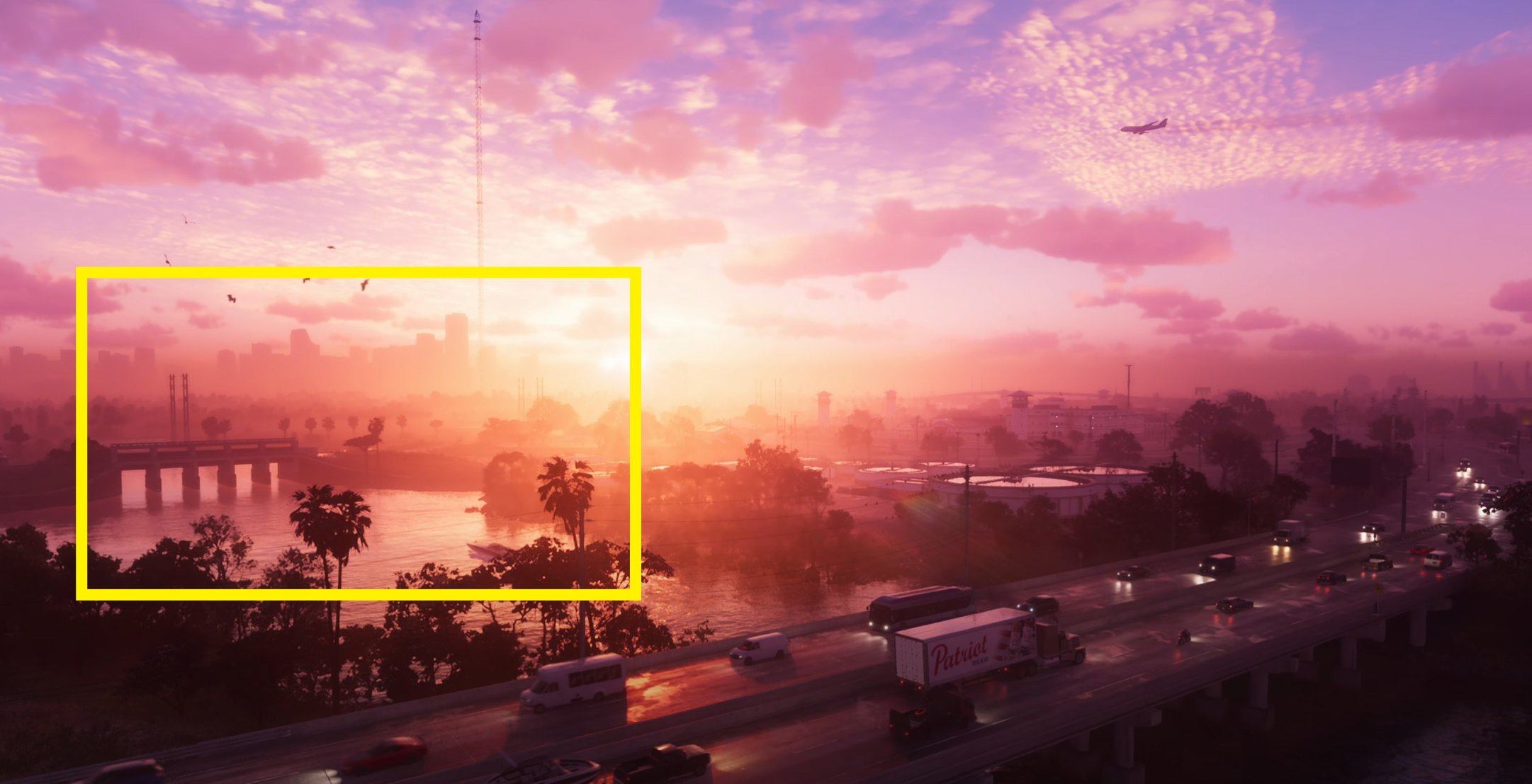 《GTA6》首個預告片中有哪些畫面技術細節-第0張