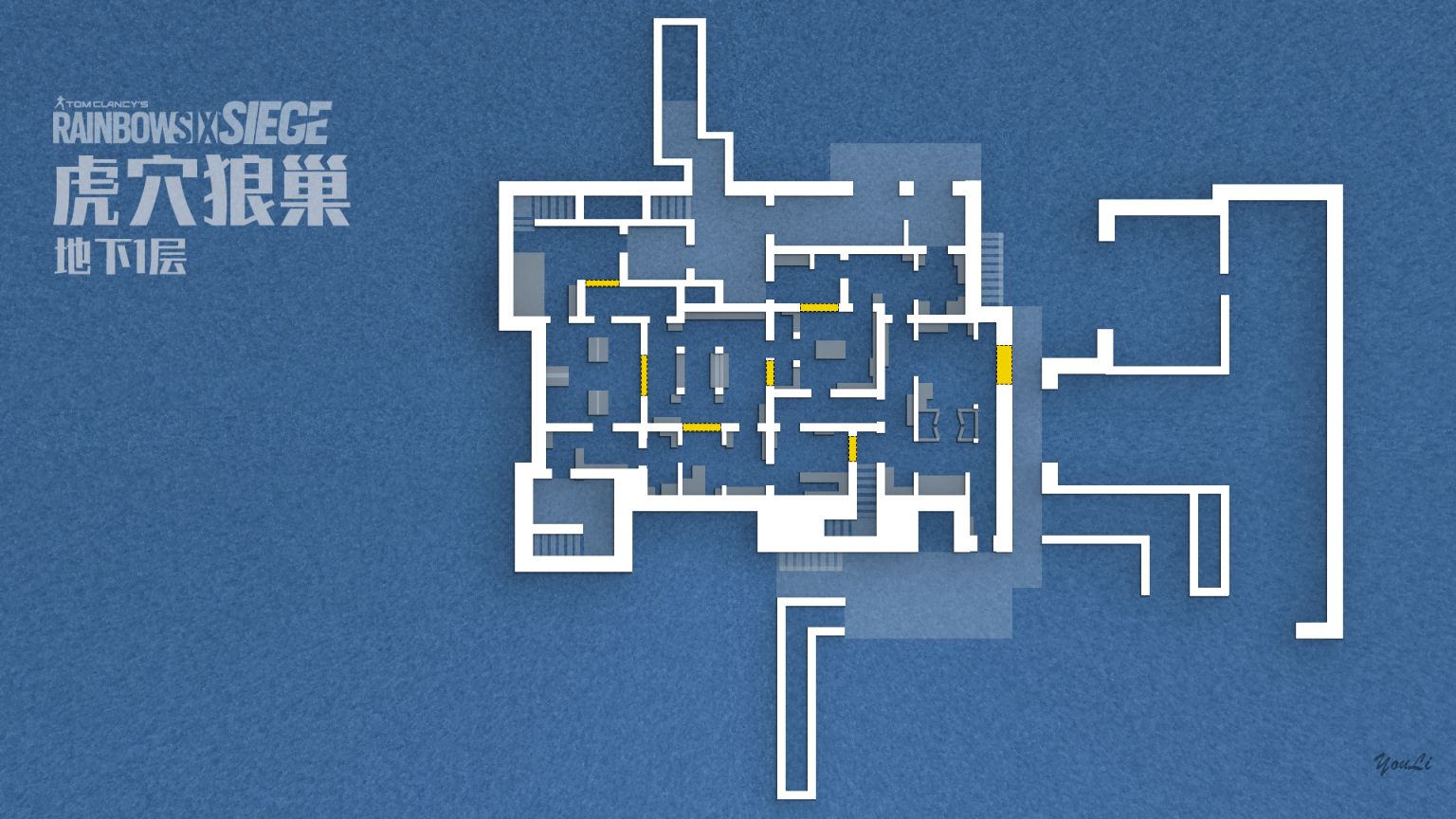 【彩虹六号围攻】Y8S4-极度深寒|地图-虎穴狼巢战术板分享-第7张