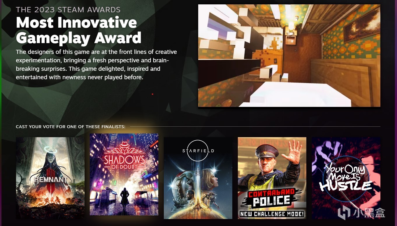 《星空》獲Steam創意獎提名，被外網質疑“不夠創新”！-第0張