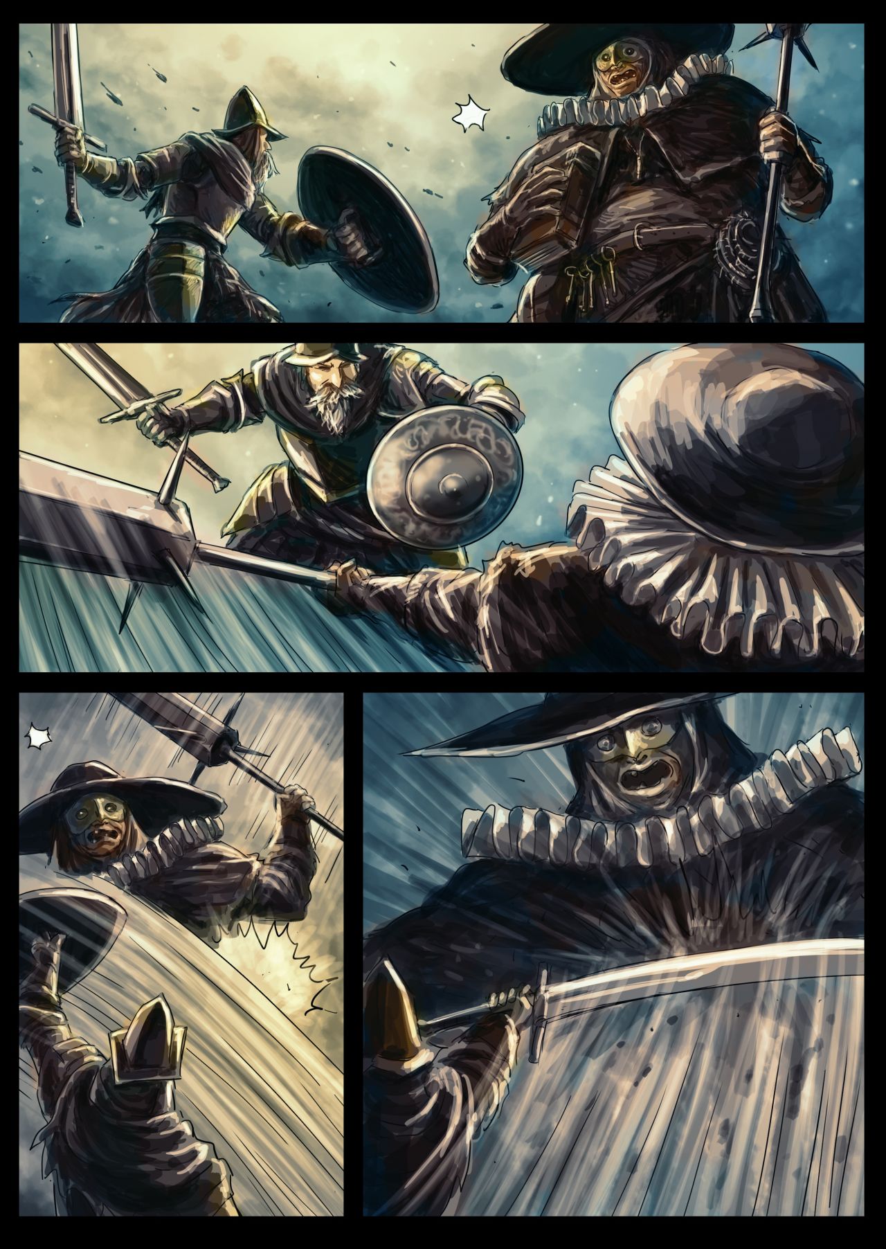 【漫畫】黑暗靈魂：奴隸騎士蓋爾（chap1,2）-第9張