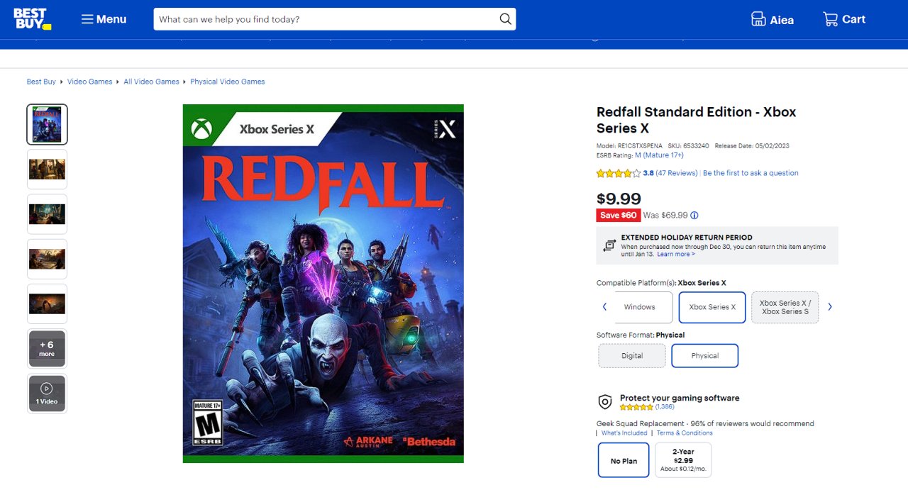 【PC游戏】XSX版本《红霞岛》实体版价格已经跌至31元-第1张