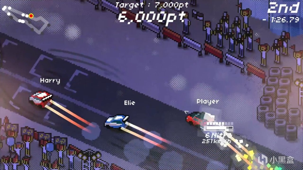 【PC游戏】3-5分钟一局的泡面小游戏推荐----超级像素赛车-第3张