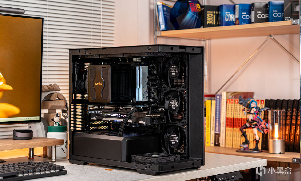 【球盟会】酷黑小爽——DARK ROCK PRO5+迫击炮2+索泰4060TI+乔思伯D300装机