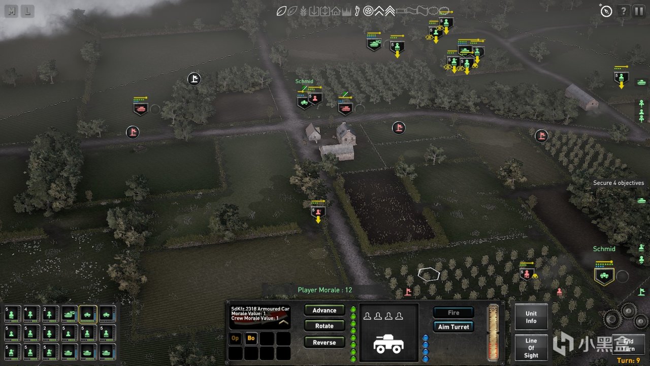 【PC游戏】回合制策略游戏The Troop战报：第21装甲师在诺曼底（上）-第26张