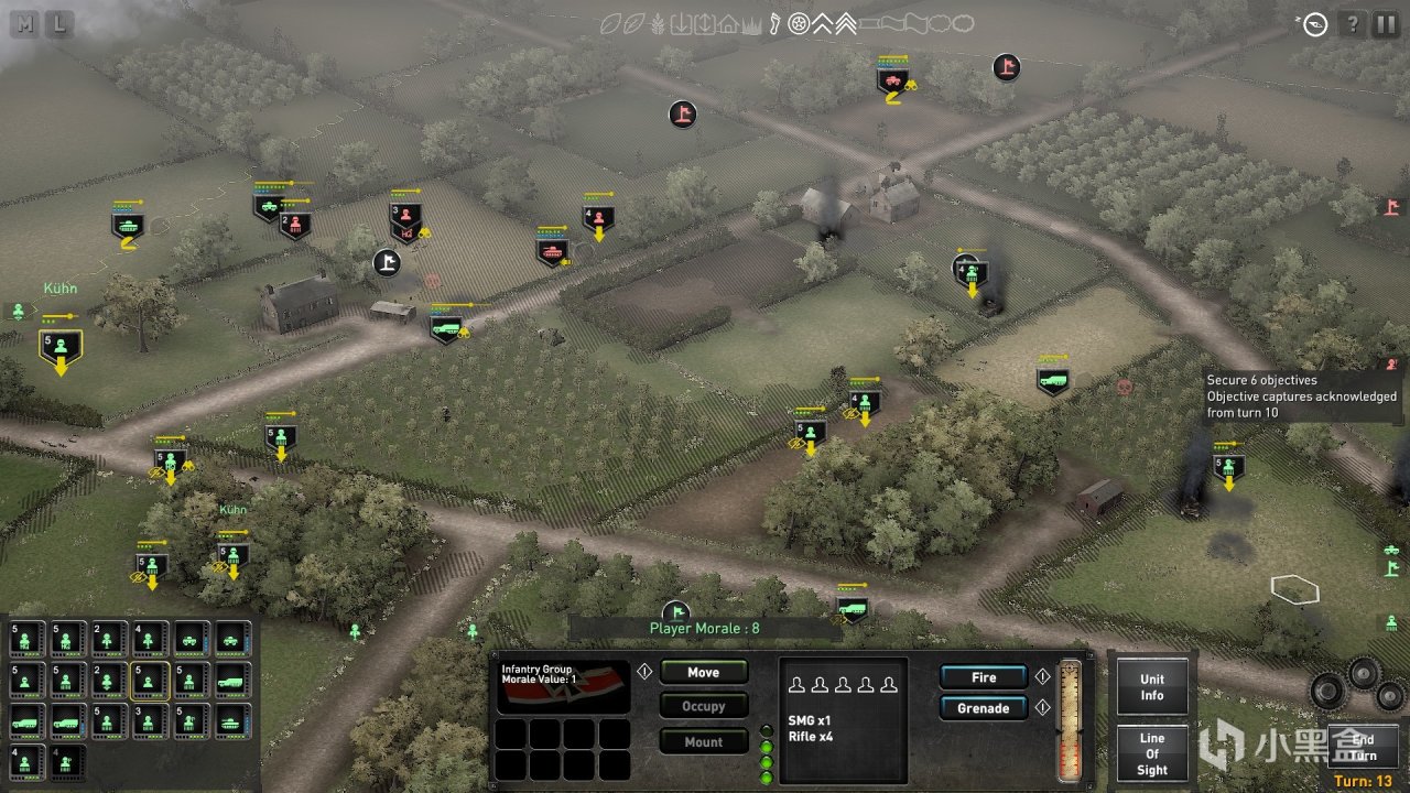 【PC游戏】回合制策略游戏The Troop战报：第21装甲师在诺曼底（上）-第37张