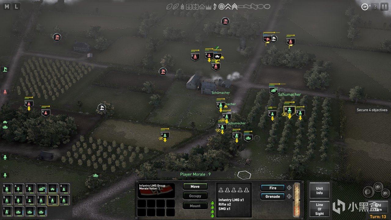 【PC游戏】回合制策略游戏The Troop战报：第21装甲师在诺曼底（上）-第27张