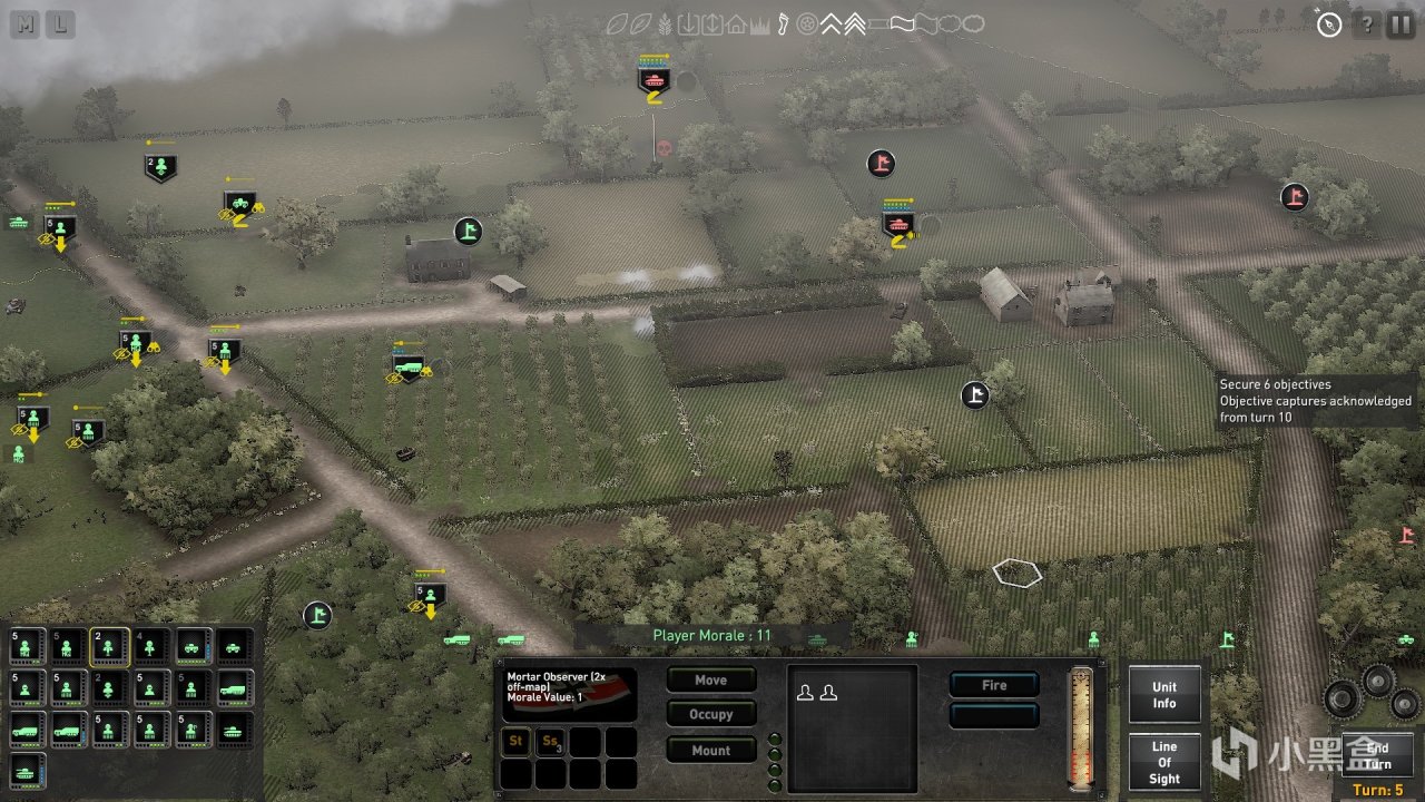 【PC游戏】回合制策略游戏The Troop战报：第21装甲师在诺曼底（上）-第35张