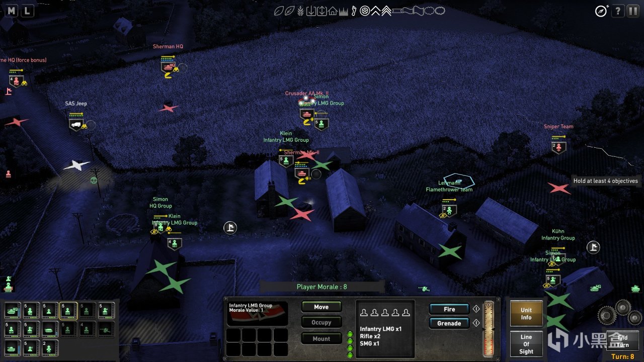 【PC游戏】回合制策略游戏The Troop战报：第21装甲师在诺曼底（上）-第15张