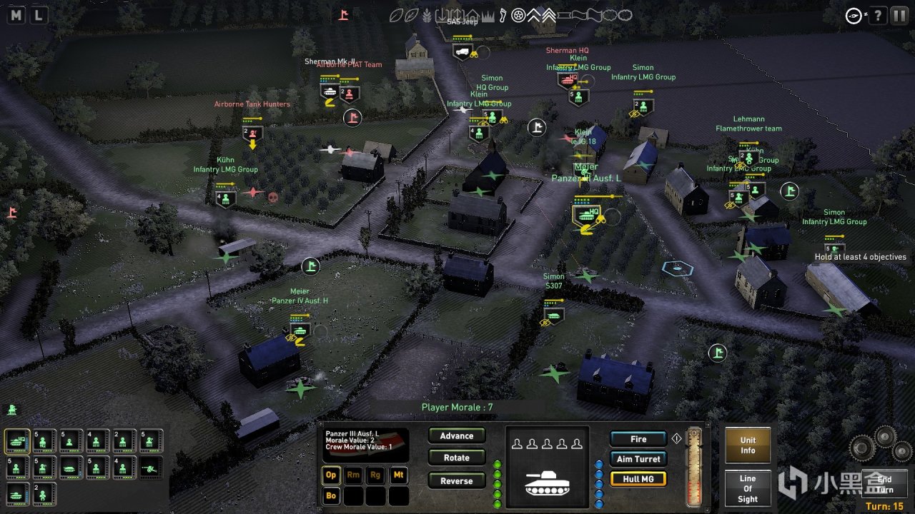 【PC游戏】回合制策略游戏The Troop战报：第21装甲师在诺曼底（上）-第16张