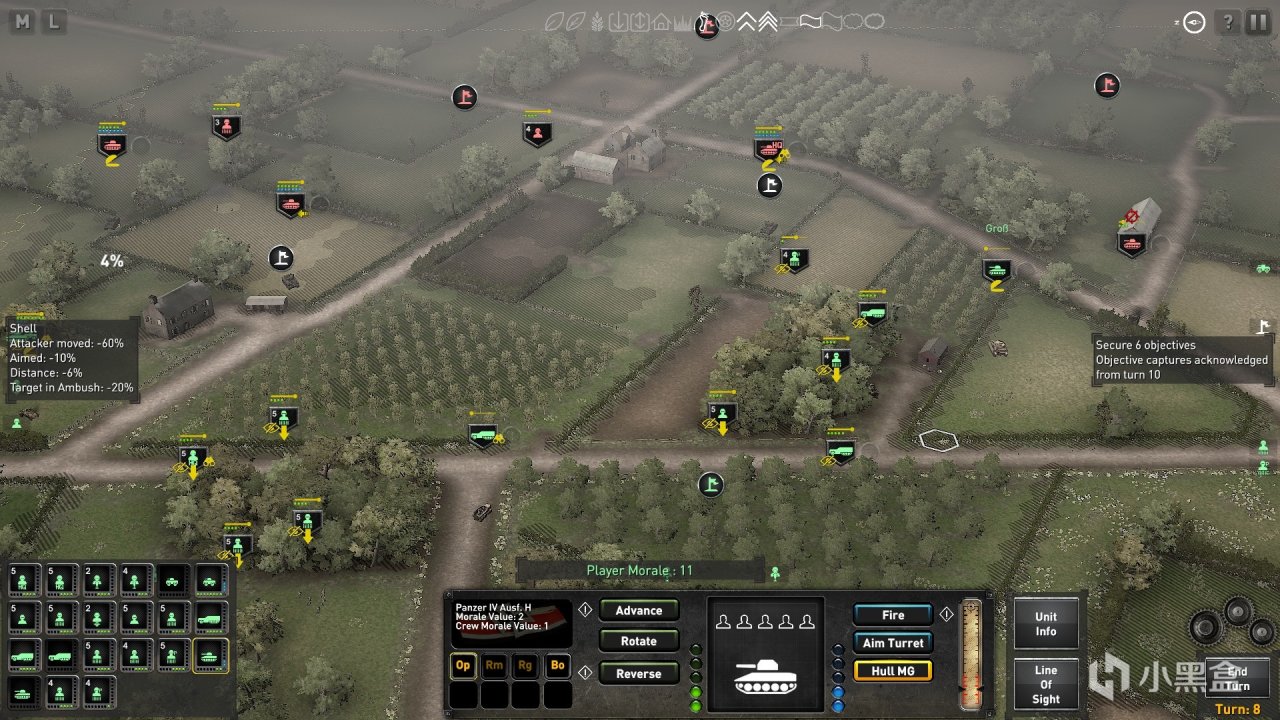 【PC游戏】回合制策略游戏The Troop战报：第21装甲师在诺曼底（上）-第36张