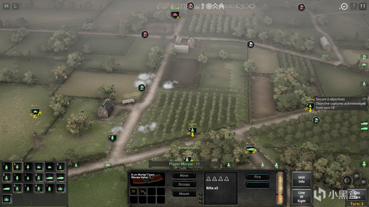 【PC游戏】回合制策略游戏The Troop战报：第21装甲师在诺曼底（上）-第34张