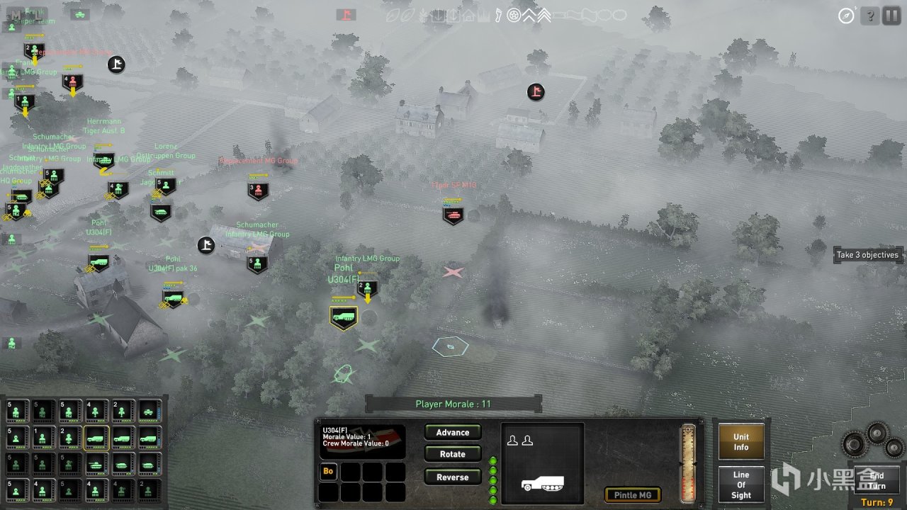 【PC游戏】The Troop第21装甲师战报（下）：虎王坦克以一敌四！-第21张