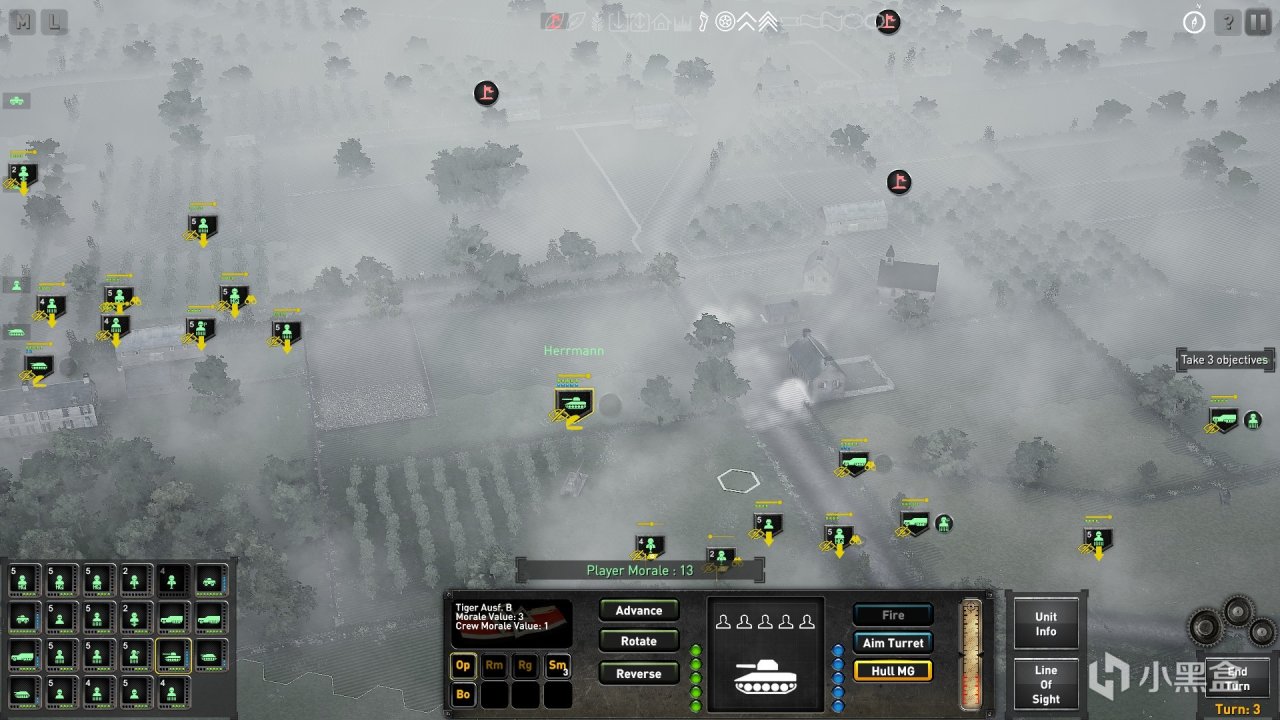 【PC游戏】The Troop第21装甲师战报（下）：虎王坦克以一敌四！-第17张