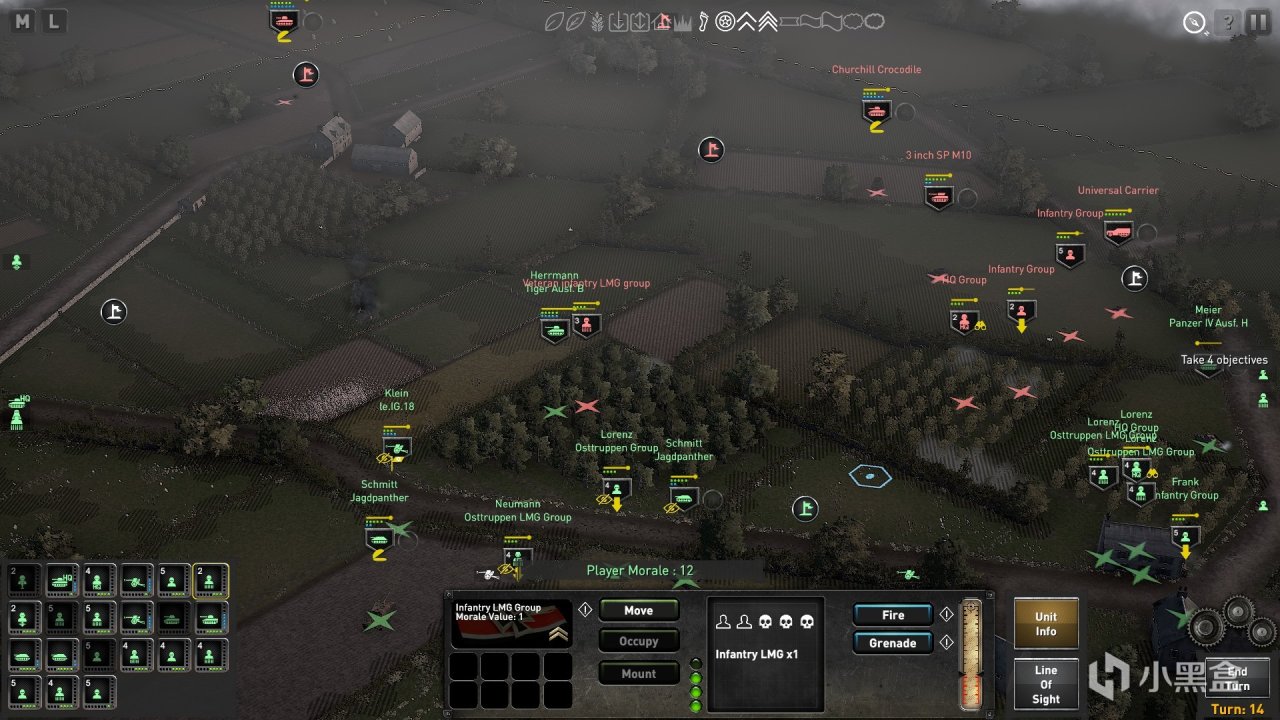 【PC遊戲】The Troop第21裝甲師戰報（下）：虎王坦克以一敵四！-第33張