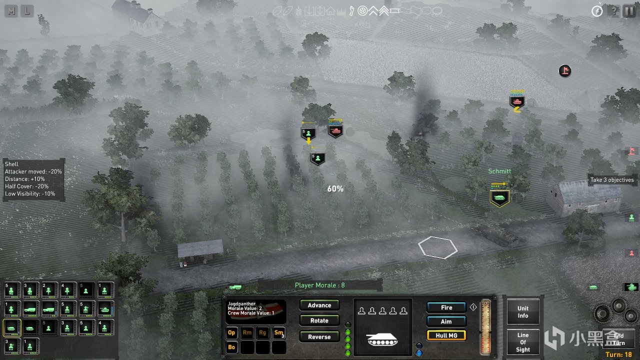 【PC游戏】The Troop第21装甲师战报（下）：虎王坦克以一敌四！-第24张