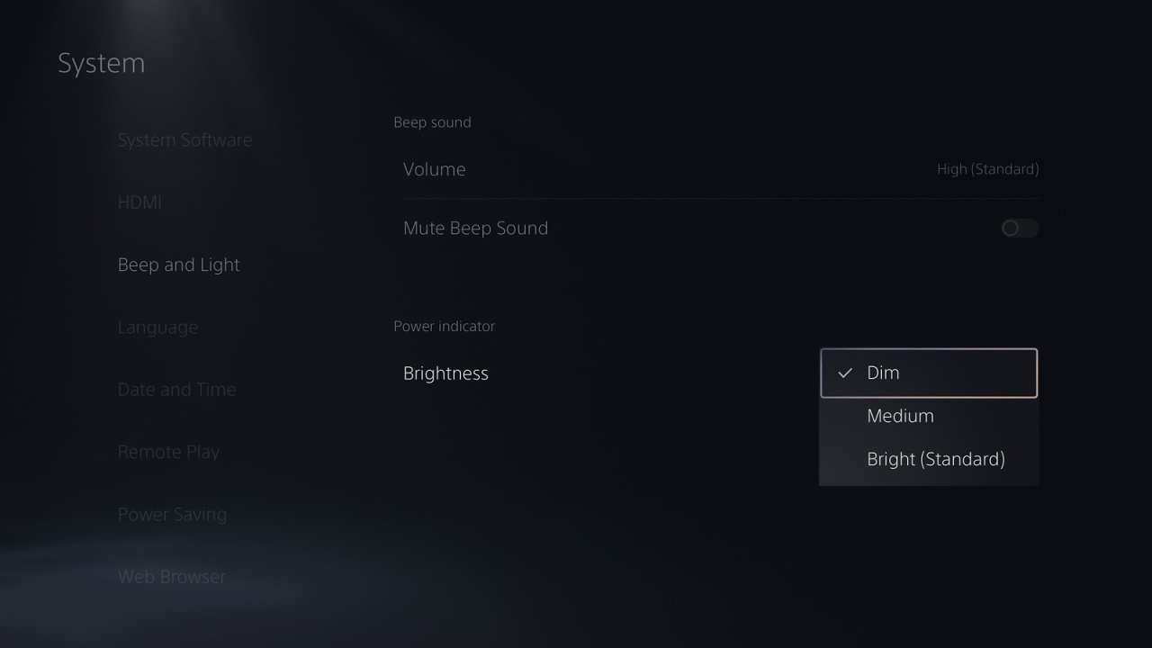 【主机游戏】PS5系统测试史诗级更新:提高扬声器音量、调节主机灯条亮度-第2张