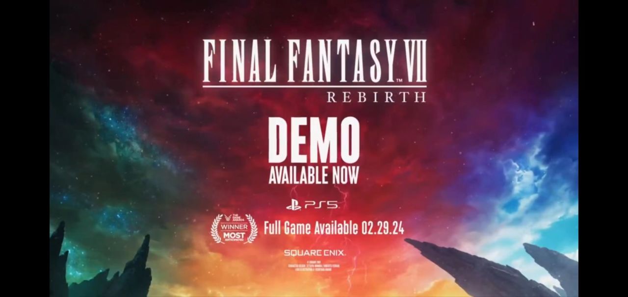 《最终幻想VII重生》试玩版预告泄露！或于明日推出-第1张