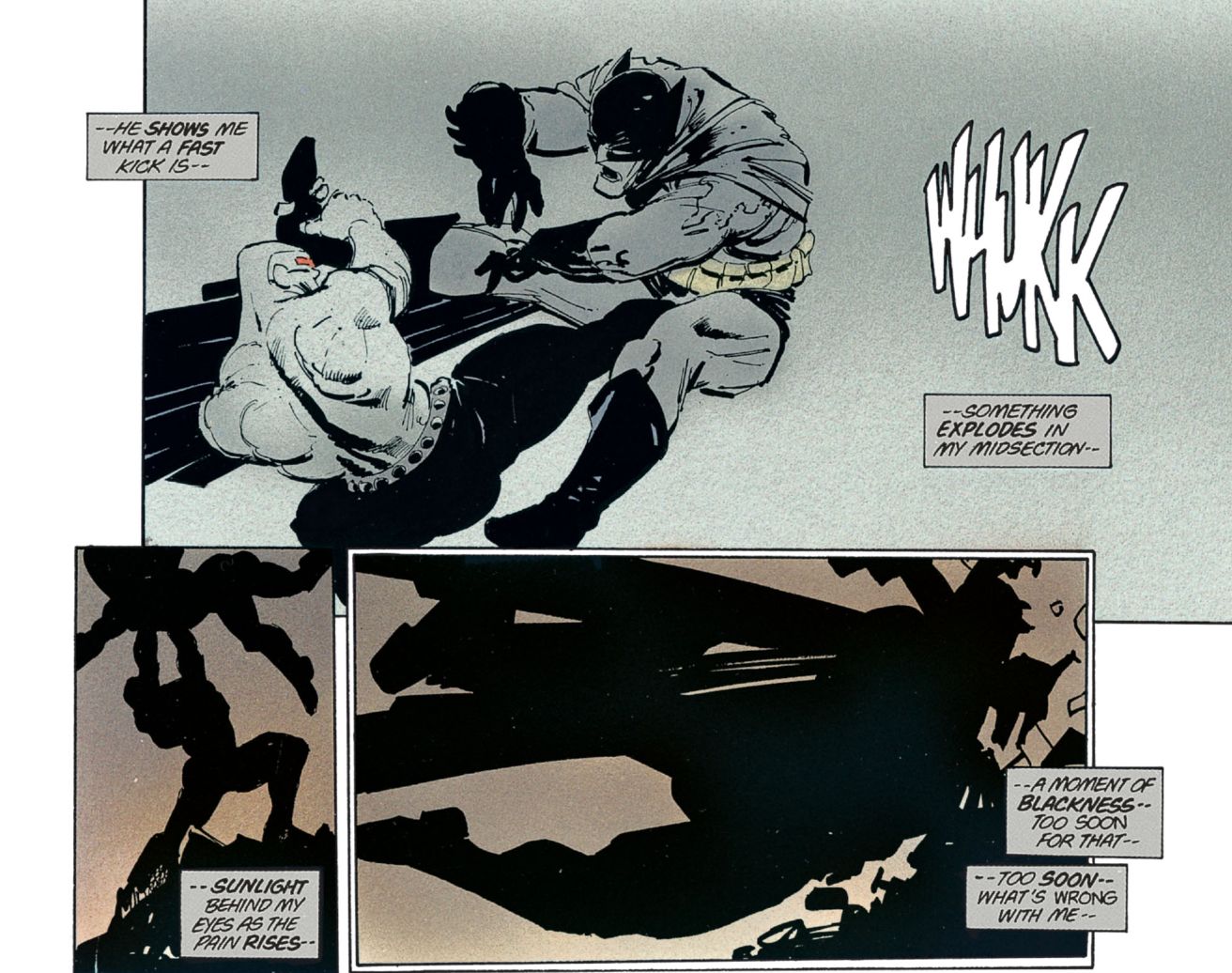 【影视动漫】年老体衰、遍体鳞伤，蝙蝠侠这样如何拯救哥谭？黑暗骑士回来二-第44张