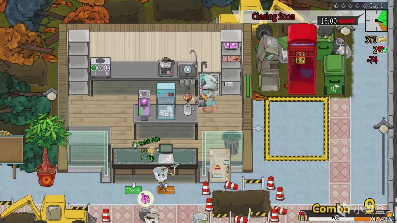 【PC遊戲】超上頭的合作奶茶店經營遊戲，胡鬧廚房系列的最強挑戰者！-第4張