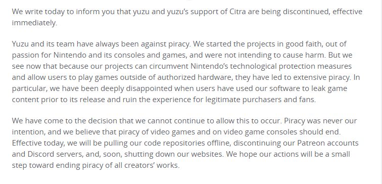 【主机游戏】好快的寄，yuzu模拟器将永久关闭，赔偿任天堂240万美元-第2张