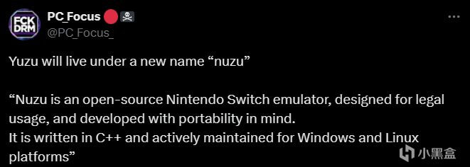【主机游戏】热门YUZU模拟器倒下了，但他马上复活了，取名为NUZU模拟器-第1张