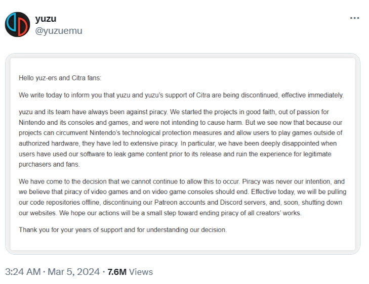 任天堂诉讼关闭 Switch 模拟器 Yuzu 和 3DS 模拟器 Citra-第0张