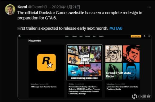 【主機遊戲】R星官網正式收錄《GTA6》，預定、預購都要來了？-第2張