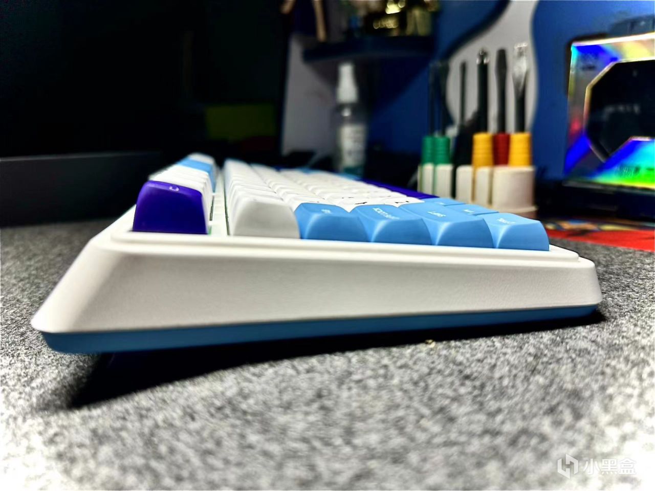 颜值党办公党狂喜了，性价比珂芝k75lite两张不到，老树焕新春