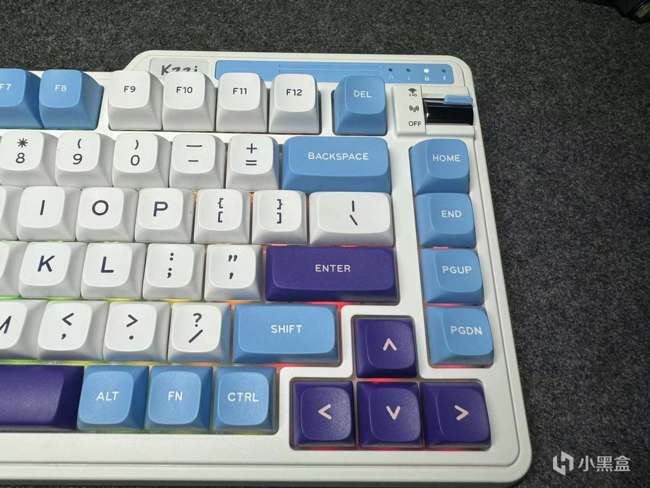 颜值党办公党狂喜了，性价比珂芝k75lite两张不到，老树焕新春