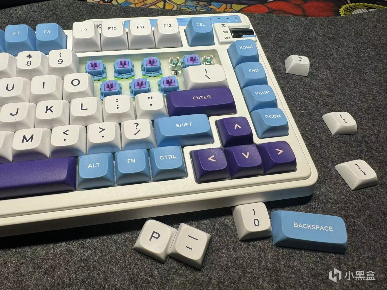 颜值党办公党狂喜了，性价比珂芝k75lite两张不到，老树焕新春