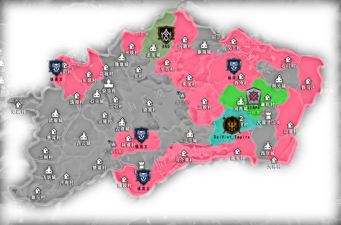 【战意】JC领土战丨天策上将4月2日丨两大阵营全部归位，云川成为全服焦点-第1张