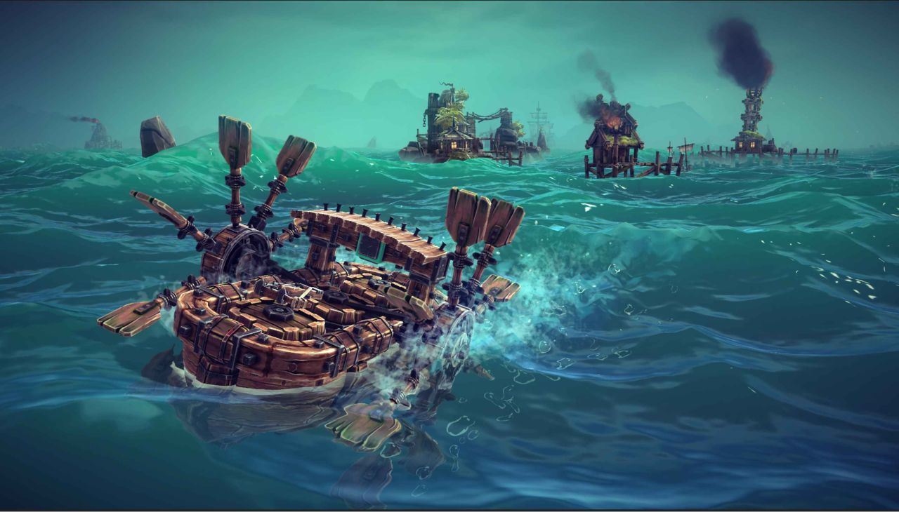 【PC游戏】海战来袭！沙盒建造《围攻》全新DLC“分裂之海”5⽉24⽇发售-第1张