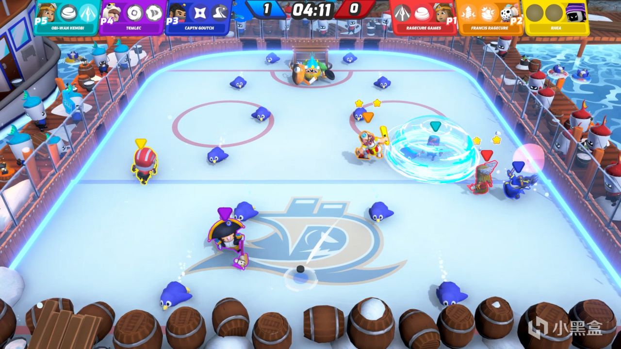 【PC遊戲】一群人不知道玩什麼？來《冰球大莽鬥》體驗冰球“打人”吧！