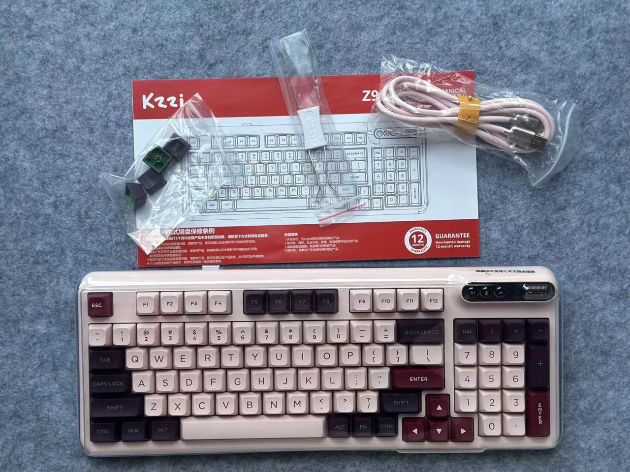 鍵盤的Ai賽道終於迎來了新品牌——珂芝Z98Ai-第1張