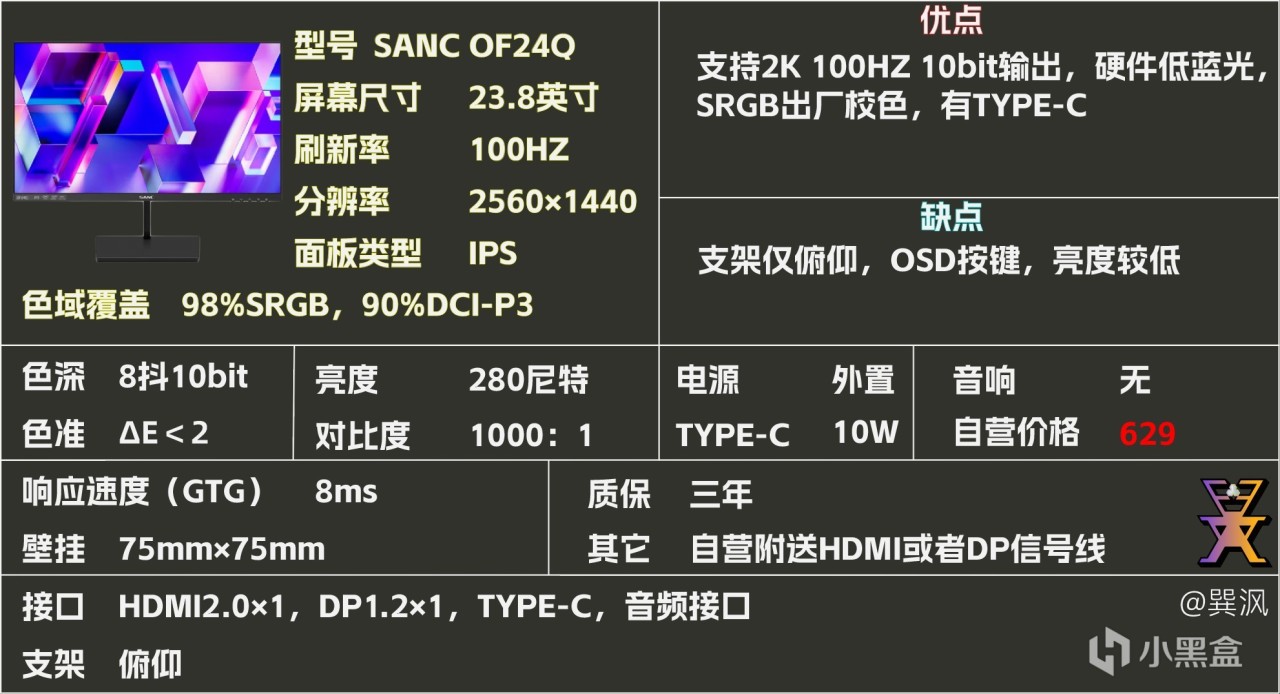 【球盟会】显示器选购参考(四)