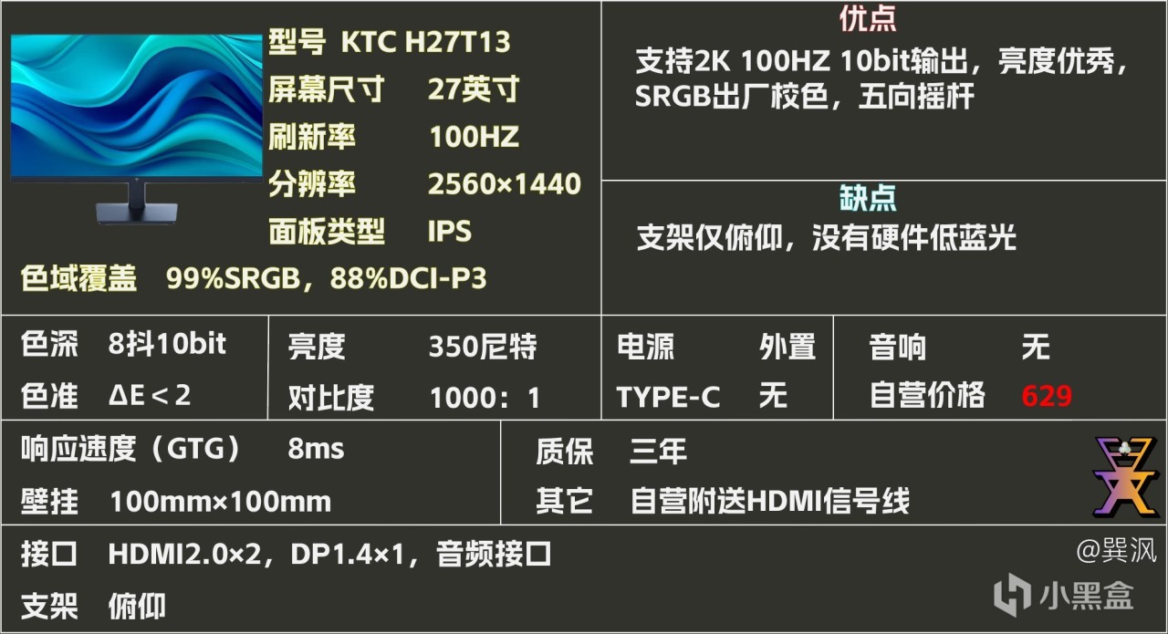 【球盟会】显示器选购参考(四)
