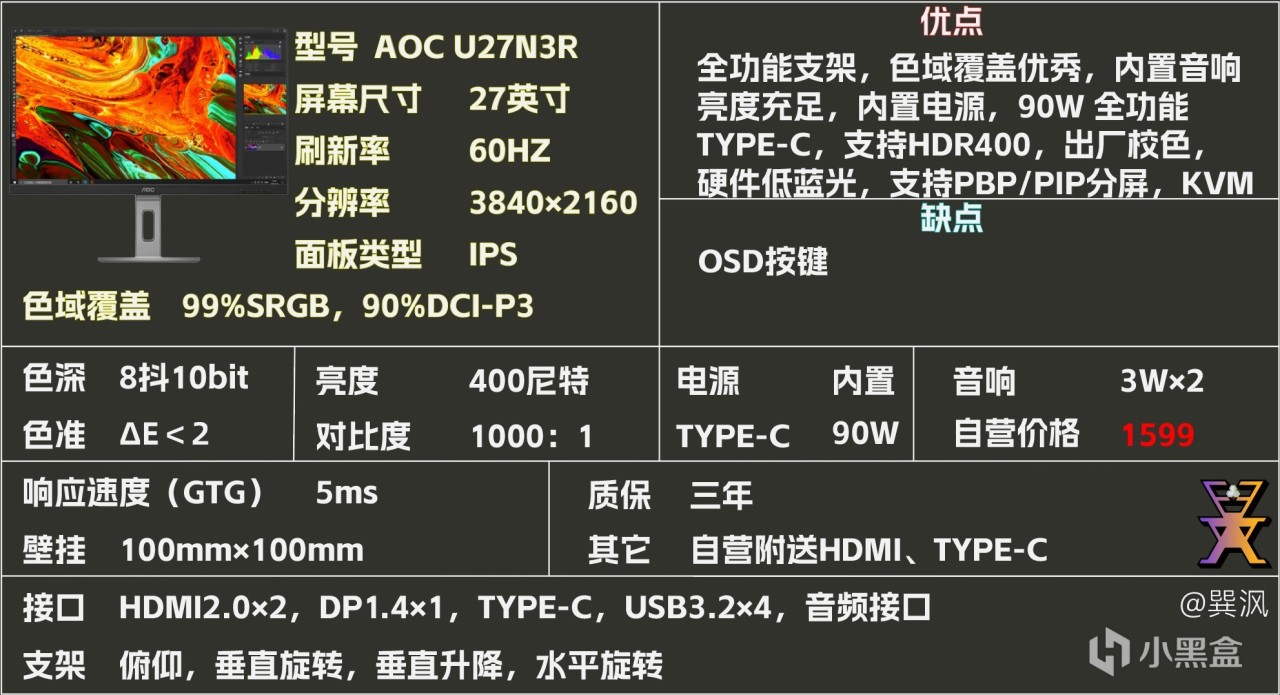 【球盟会】显示器选购参考(四)