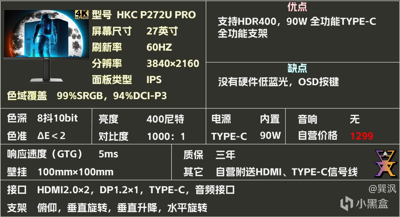 【球盟会】显示器选购参考(四)