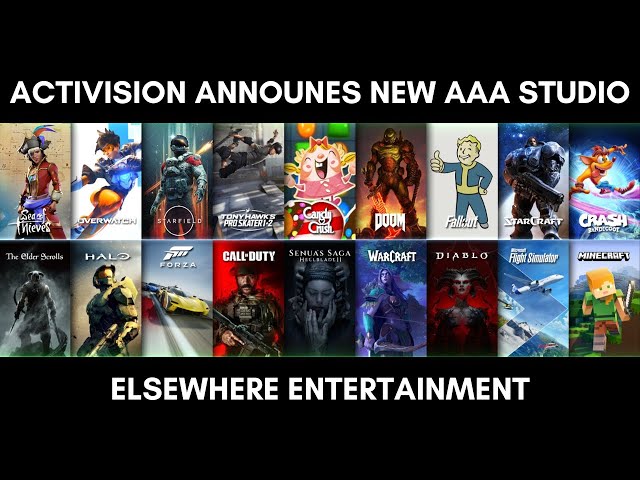 微软新设游戏工作室Elsewhere Entertainment，目标打造3A级游戏