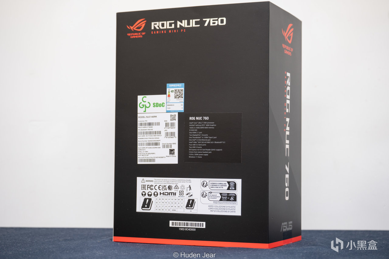 华硕ROG NUC 760首发测评：名为ROG的优秀NUC继任者