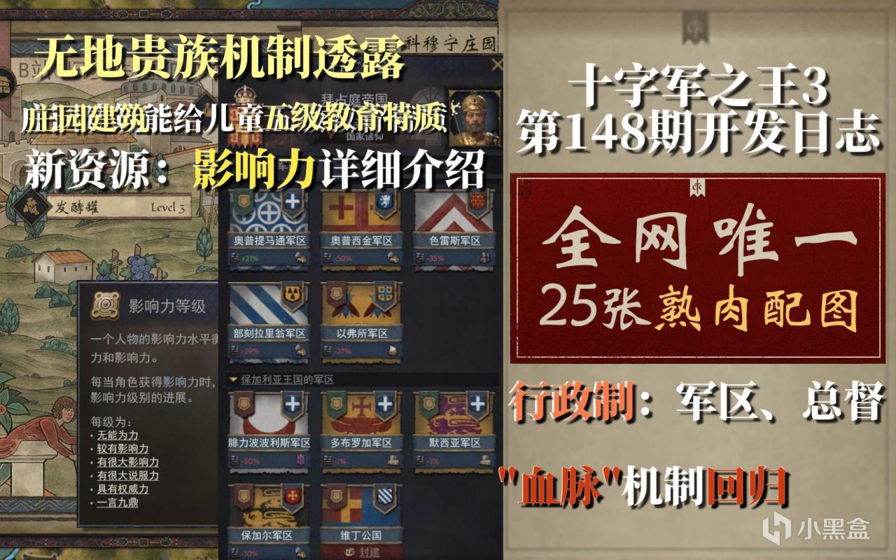 【舊夢精翻】王權之路dlc 十字軍之王3 第148期開發日誌 個人漢化-第0張