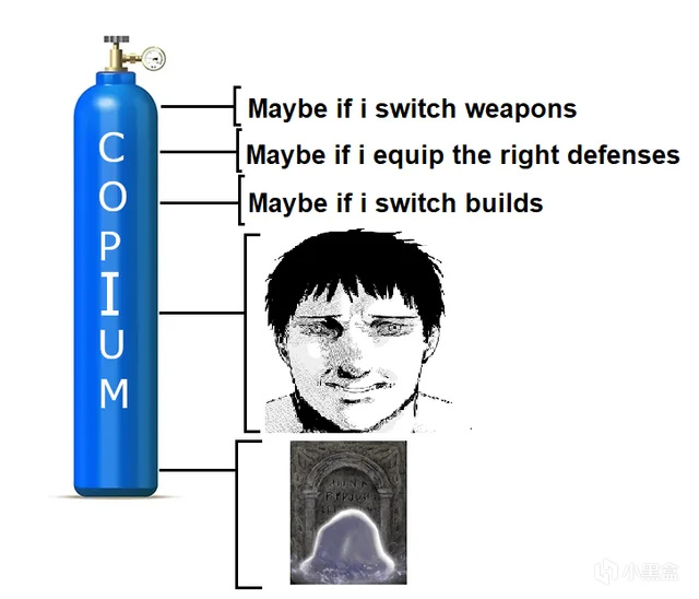 【球盟会】《艾尔登法环》DLC难度太大，外网玩家制作梗图整活！