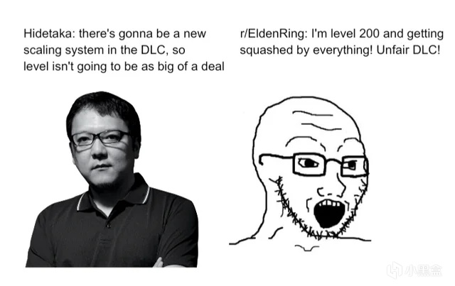 【球盟会】《艾尔登法环》DLC难度太大，外网玩家制作梗图整活！